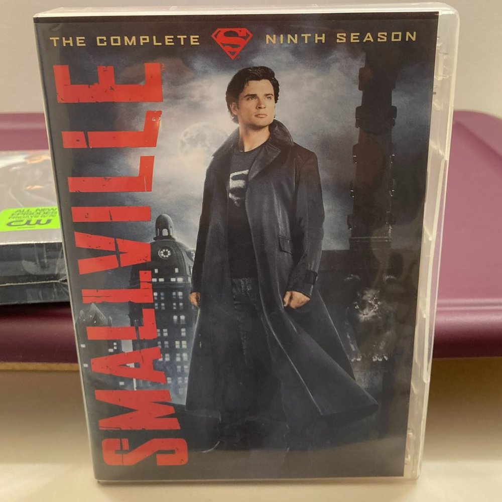 Smallville TV series on DVD, the complete ninth season.